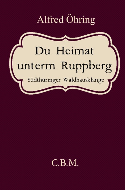 'Du Heimat unterm Ruppberg'-Cover