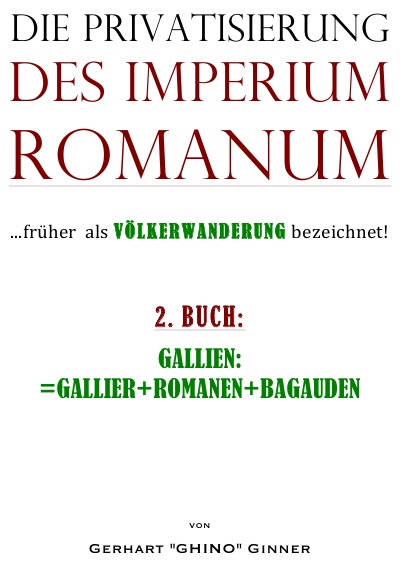 'Die Privatisierung des Imperium Romanum II.'-Cover