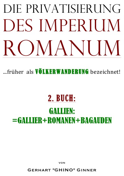'Cover von Die Privatisierung des Imperium Romanum II.'-Cover