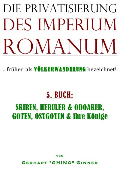 'Cover von die Privatisierung des Imperium Romanum V.'-Cover