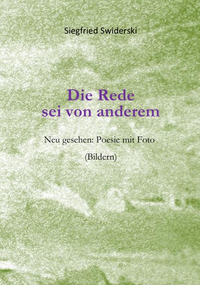 'Cover von Die Rede sei von anderem'-Cover