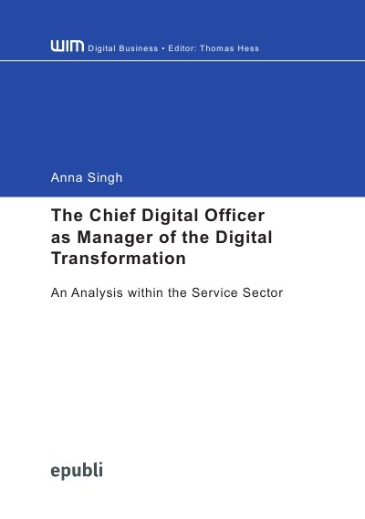 'The Chief Digital Officer as Manager of the Digital Transformation:  An Analysis within the Service Sector'-Cover