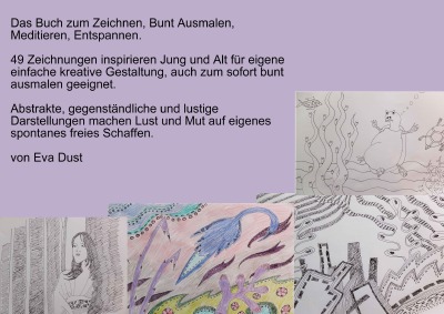 'Cover von Das Buch zum Zeichnen, Bunt Ausmalen, Meditieren und Entspannen'-Cover