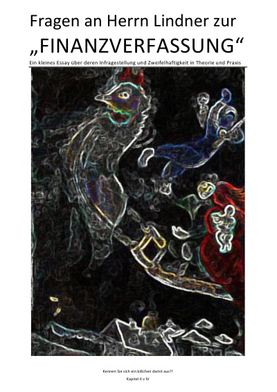 'Cover von Fragen an Herrn Lindner zur „FINANZVERFASSUNG“ – „DAS FLIEGENDE PFERD“ (Kapitel II v IV)'-Cover