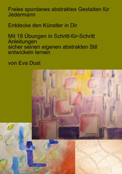 'Cover von Freies spontanes abstraktes Gestalten für Jedermann'-Cover