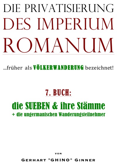 'Cover von Die Privatisierung des Imperium Romanum VII.'-Cover