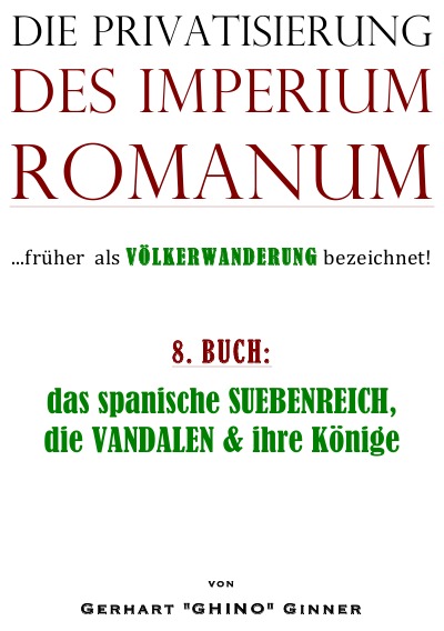 'Cover von Die Privatisierung des Imperium Romanum VIII.'-Cover
