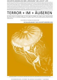 EINE (ERSTE) ABHANDLUNG ÜBER „VERFASSUNG“ UND „SCHUTZ“ ‚VOR‘ TERROR + IM + ÄUßEREN (II v IV) - TERROR + VIER + ABHANDLUNGEN - C. M. Faust, SOUL CONSTITUTION