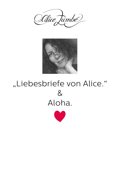 'Liebesbriefe von Alice & Aloha.'-Cover