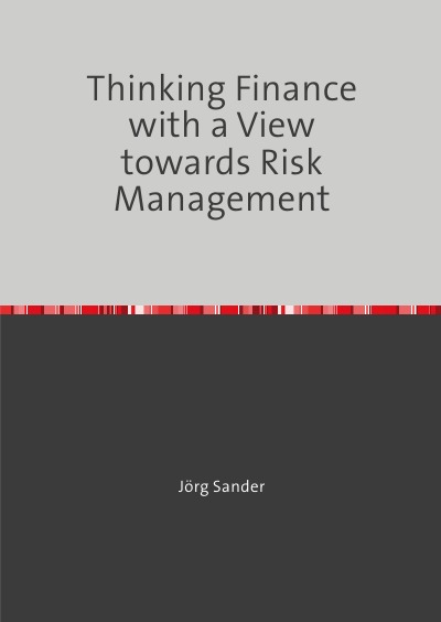 'Thinking Finance with a view towards Risk Management'-Cover