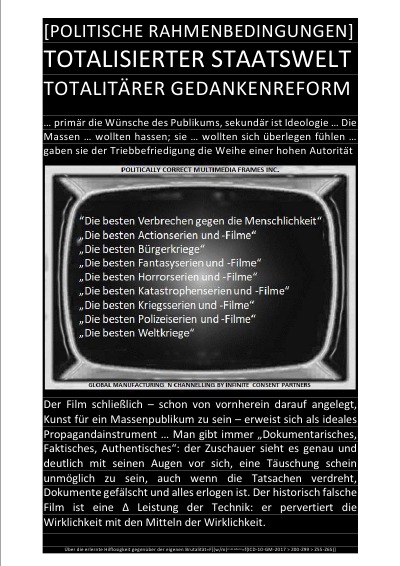 '[POLITISCHE RAHMENBEDINGUNGEN] TOTALISIERTER STAATSWELT TOTALITÄRER GEDANKENREFORM'-Cover