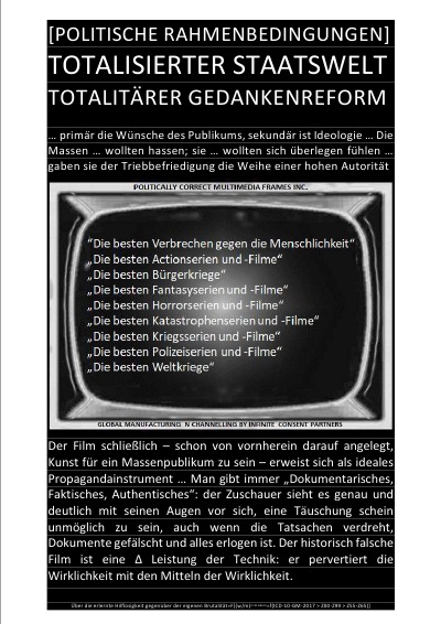 'Cover von [POLITISCHE RAHMENBEDINGUNGEN] TOTALISIERTER STAATSWELT TOTALITÄRER GEDANKENREFORM'-Cover