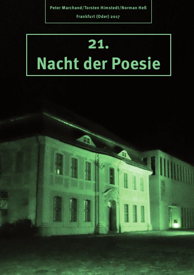 'Nacht der Poesie 2017'-Cover