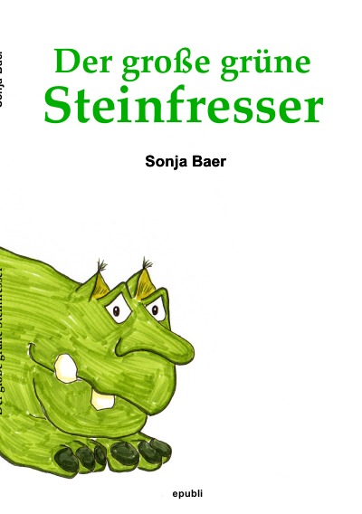 'Der große grüne Steinfresser'-Cover