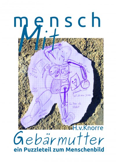'Cover von mensch MIT Gebärmutter – ein Puzzleteil zum Menschenbild'-Cover