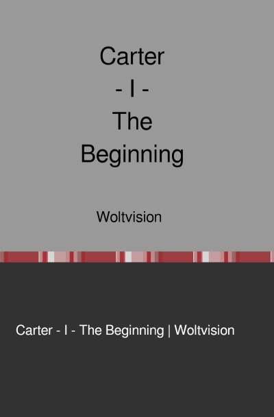 'Carter – I – The Beginning'-Cover