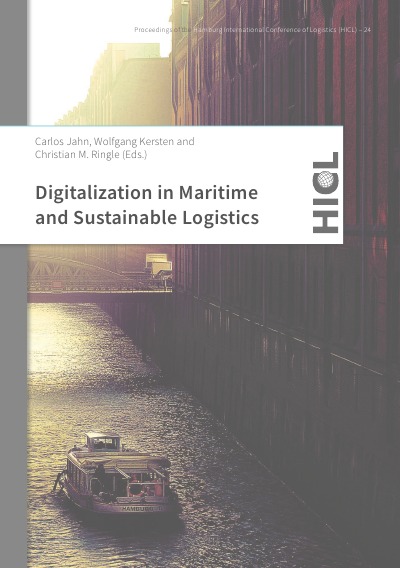 'Cover von Digitalization in Maritime and Sustainable Logistics'-Cover