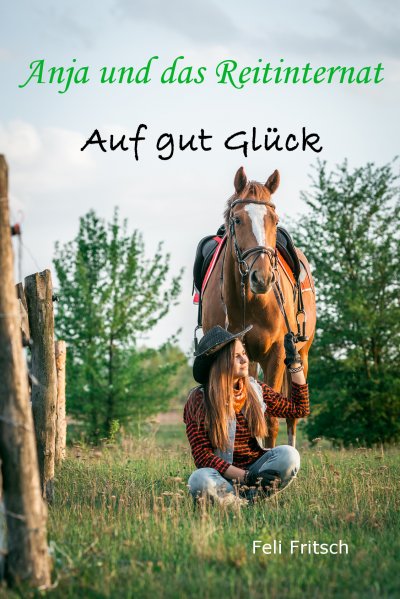 'Cover von Anja und das Reitinternat – Auf gut Glück'-Cover