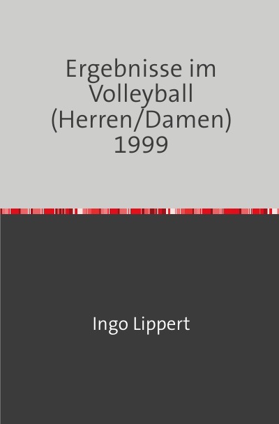 'Ergebnisse im Volleyball (Herren/Damen) 1999'-Cover