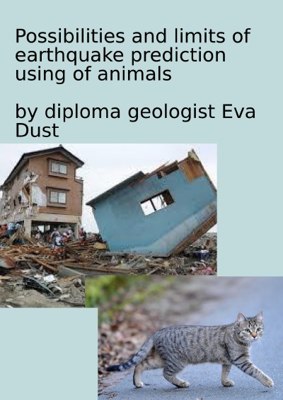 'Possibilities and limits of earthquake prediction using of animals'-Cover