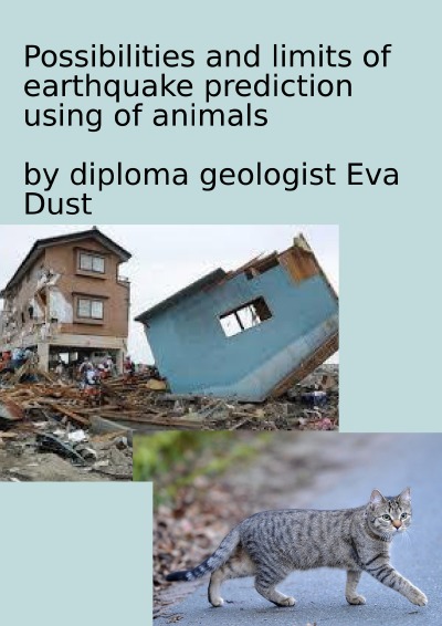 'Cover von Possibilities and limits of earthquake prediction using of animals'-Cover
