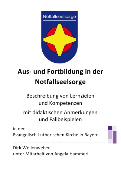 'Cover von Aus- und Fortbildung in der Notfallseelsorge'-Cover