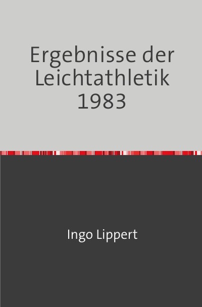 'Ergebnisse der Leichtathletik 1983'-Cover
