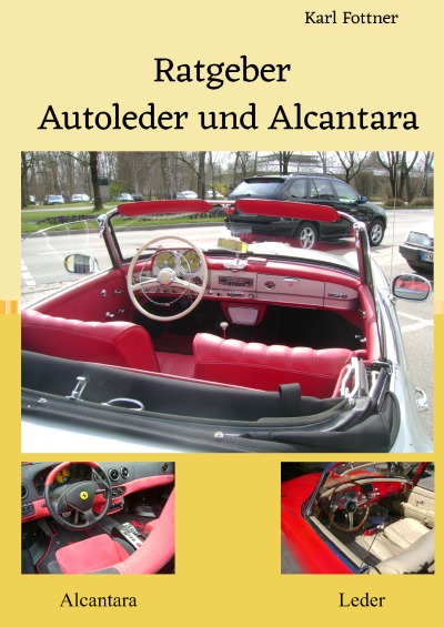 'Ratgeber,  Autoleder und Alcantara'-Cover