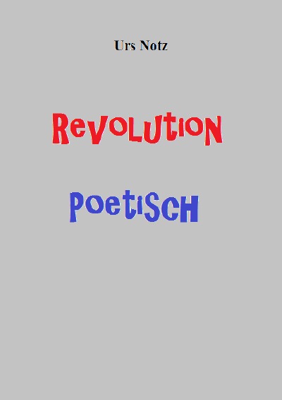 'Cover von Revolution Poetisch'-Cover