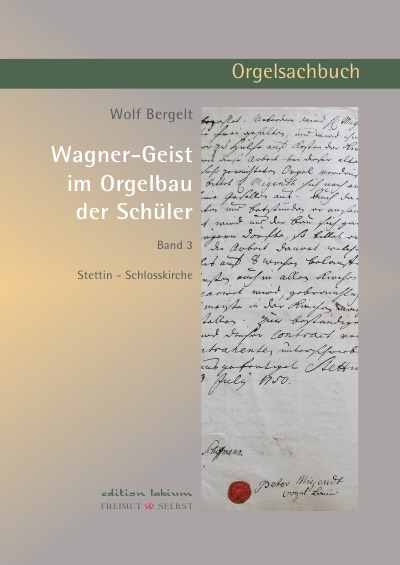 'Cover von Wagner-Geist im Orgelbau der Schüler, Band 3'-Cover