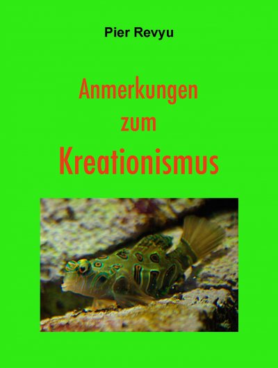 'Anmerkungen zum Kreationismus'-Cover