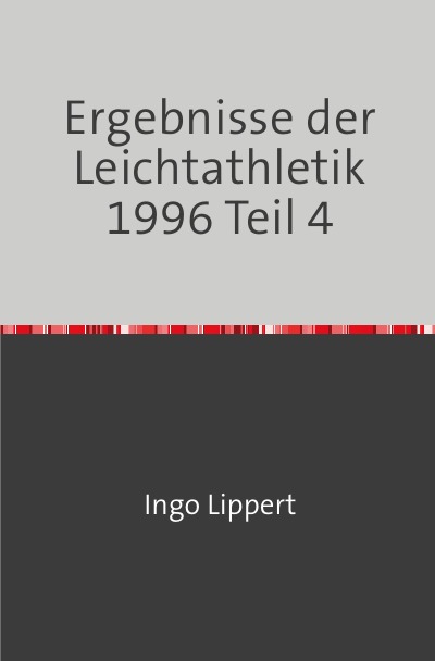 'Ergebnisse der Leichtathletik 1996 Teil 4'-Cover