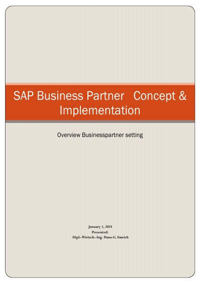 'SAP BUSINESS PARTNER   CONCEPT & Implementation'-Cover