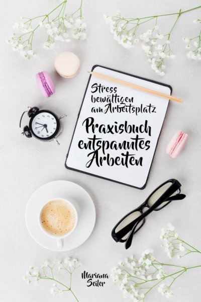'Cover von Stress bewältigen am Arbeitsplatz: IN 3 SCHRITTEN DEINEN STRESS BEWÄLTIGEN UND DAUERHAFT STRESSFREI ARBEITEN! Praxisbuch für entspanntes Arbeiten ohne Stress und Zeitdruck  (Inkl. 3 Schritte Praxisprogramm zum Stress bewältigen im Job!)'-Cover