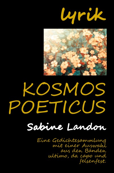 'kosmos poeticus'-Cover