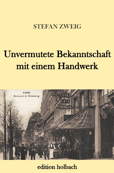 'Cover von Unvermutete Bekanntschaft mit einem Handwerk'-Cover