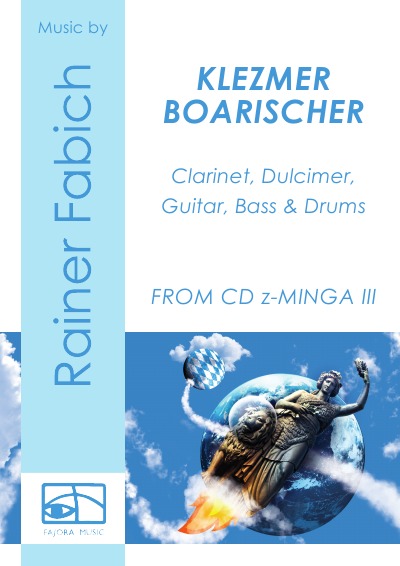 'Cover von KLEZMER BOARISCHER für Klarinette, Hackbrett, Gitarre, Bass und Schlagzeug'-Cover
