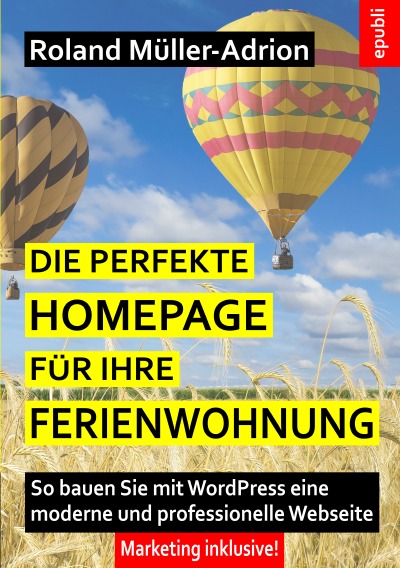 'Die perfekte Homepage für Ihre Ferienwohnung'-Cover
