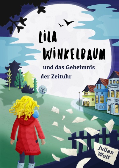 'Lila Winkelbaum und das Geheimnis der Zeituhr'-Cover