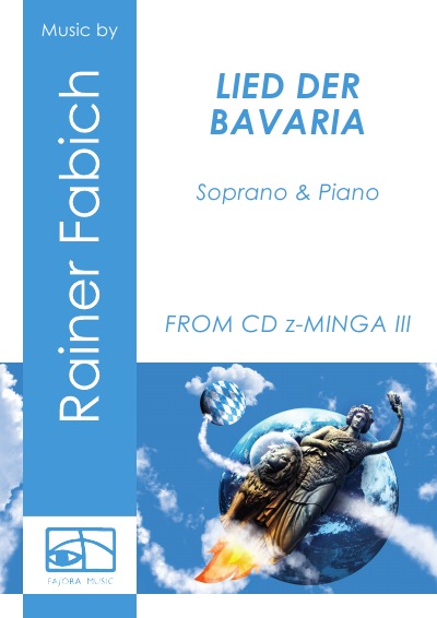 'LIED DER BAVARIA für Sopran und Klavier'-Cover