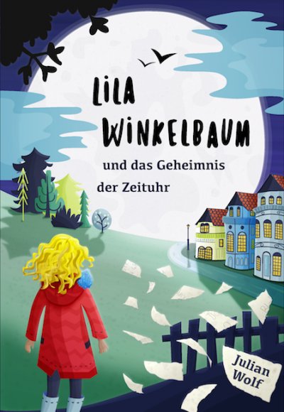 'Lila Winkelbaum und das Geheimnis der Zeituhr'-Cover