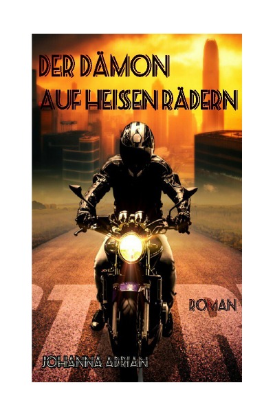 'Cover von Der Dämon auf heißen Rädern'-Cover