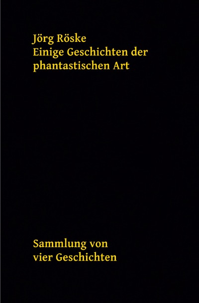 'Cover von Einige Geschichten der phantastischen Art'-Cover