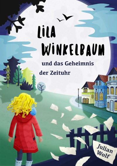 'Lila Winkelbaum und das Geheimnis der Zeituhr'-Cover