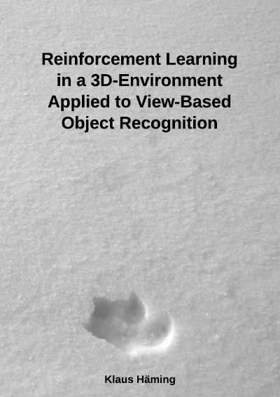 'Cover von Reinforcement Learning in a 3D-Environment Applied to View-Based Object Recognition'-Cover