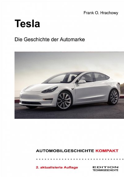 'Tesla – Die Geschichte der Automarke'-Cover