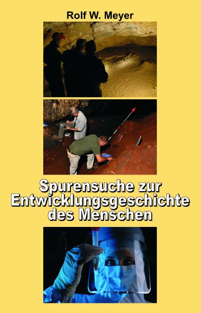 'Spurensuche zur Entwicklungsgeschichte des Menschen'-Cover