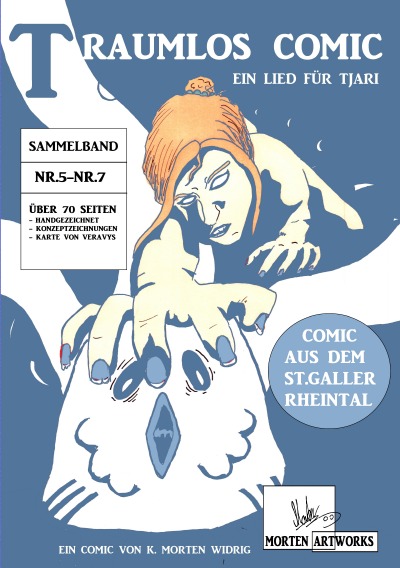 'Cover von Traumlos Comic – Ein Lied für Tjari  (Nr.5 – Nr.7/Sammelband)'-Cover