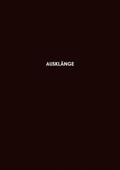 'Cover von Ausklänge'-Cover