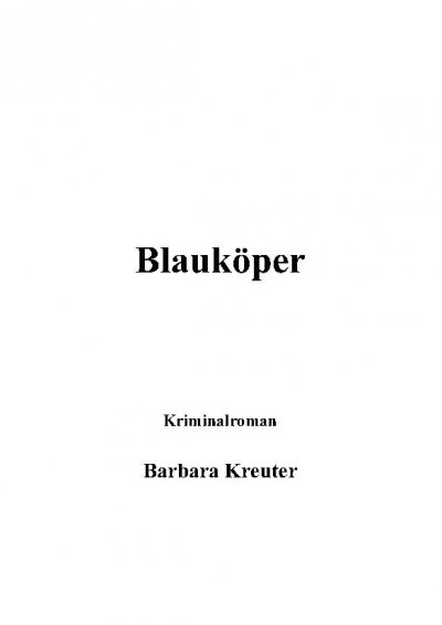 'Blauköper'-Cover